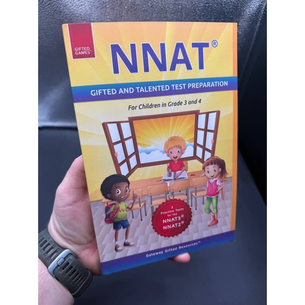 NNAT Gifted And Talented Test Preparation Grade 3 And 4 NNAT3/NNAT4 Textbook